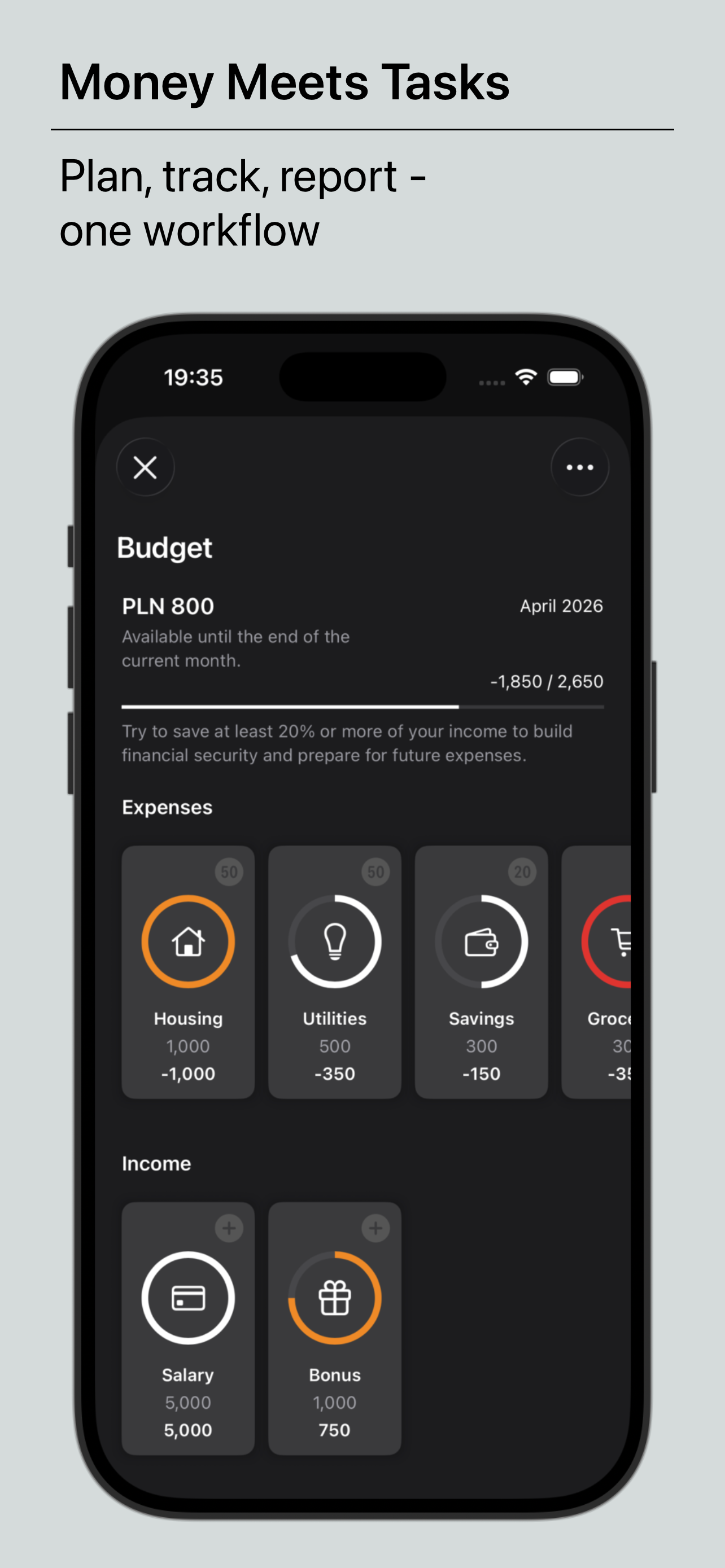 Next - Tasks & Money screenshot 2