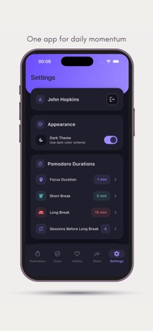 Timely: Pomodoro & Tasks Screenshot 10 of 10