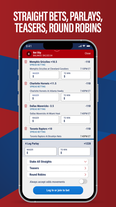 Sportsbook RI Screenshot