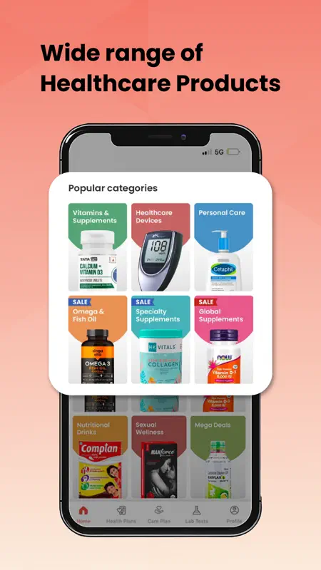 Tata 1mg - Healthcare App screenshot 4 of 7