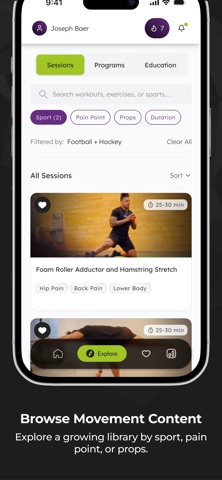 True Movement Virtual iPhone screenshot