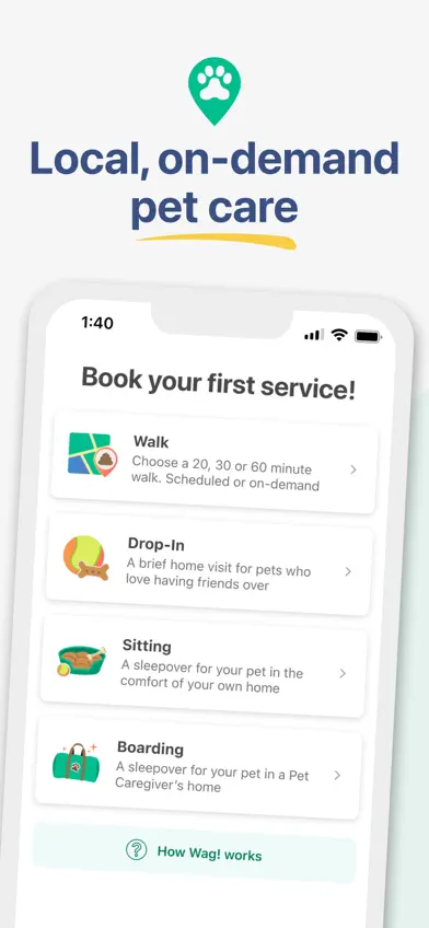 Wag! - Dog Walkers & Sitters screenshot 1