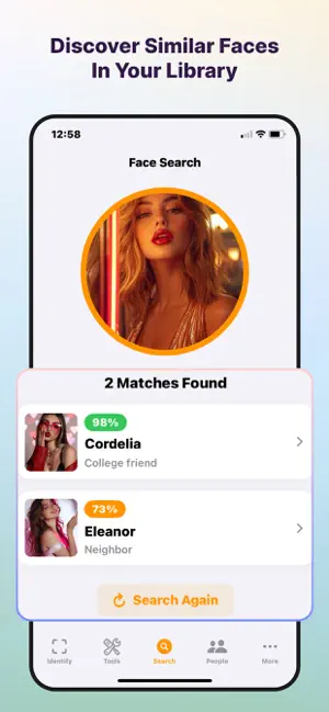 Wajad AI People Finder+ iPhone screenshot 6