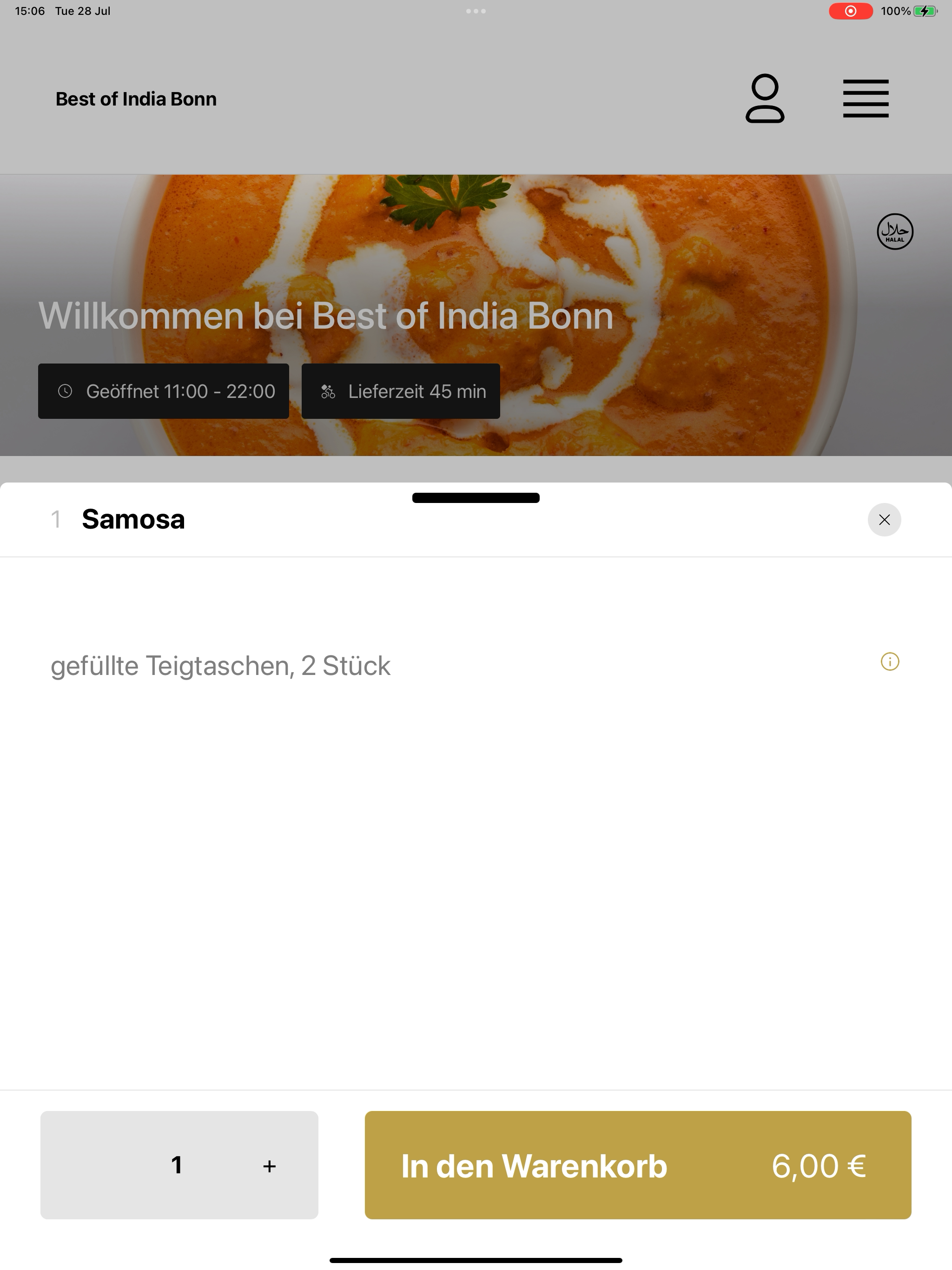 Best of India Bonn screenshot 14