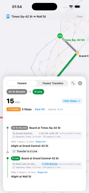 CityMetro - Transit & Map screenshot 4