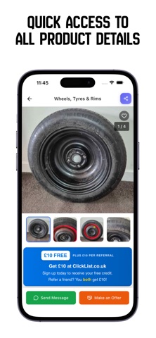 ClickList screenshot