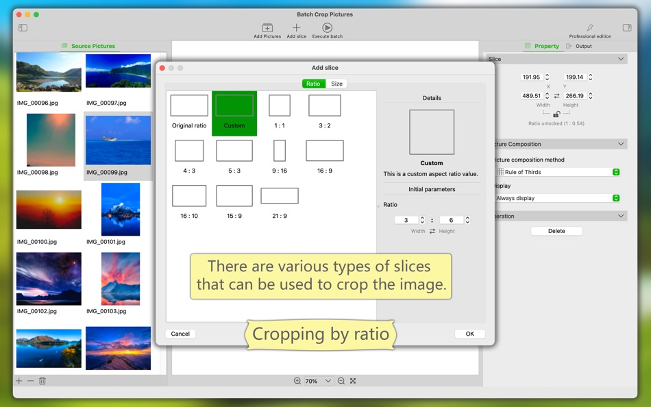 #5. Batch Crop Pictures (macOS) Podle: 军 龙