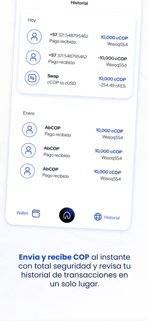 Billetera TuCop screenshot 3