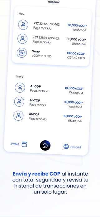 Billetera TuCop Screenshot 3 of 5