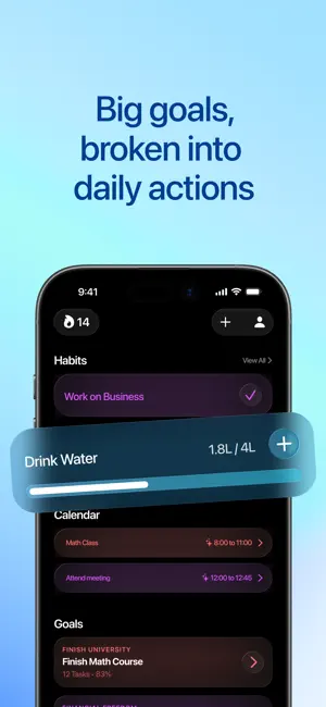 Helm - AI Goal & Habit Tracker screenshot 4