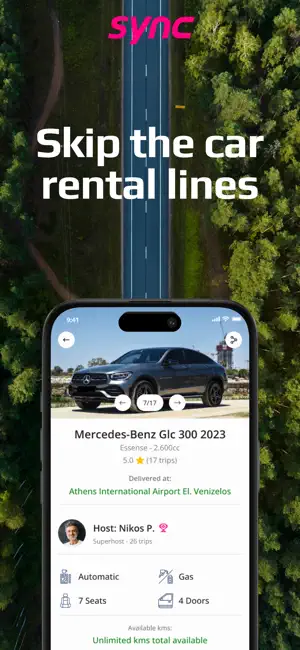 Sync - car rentals marketplace screenshot 2