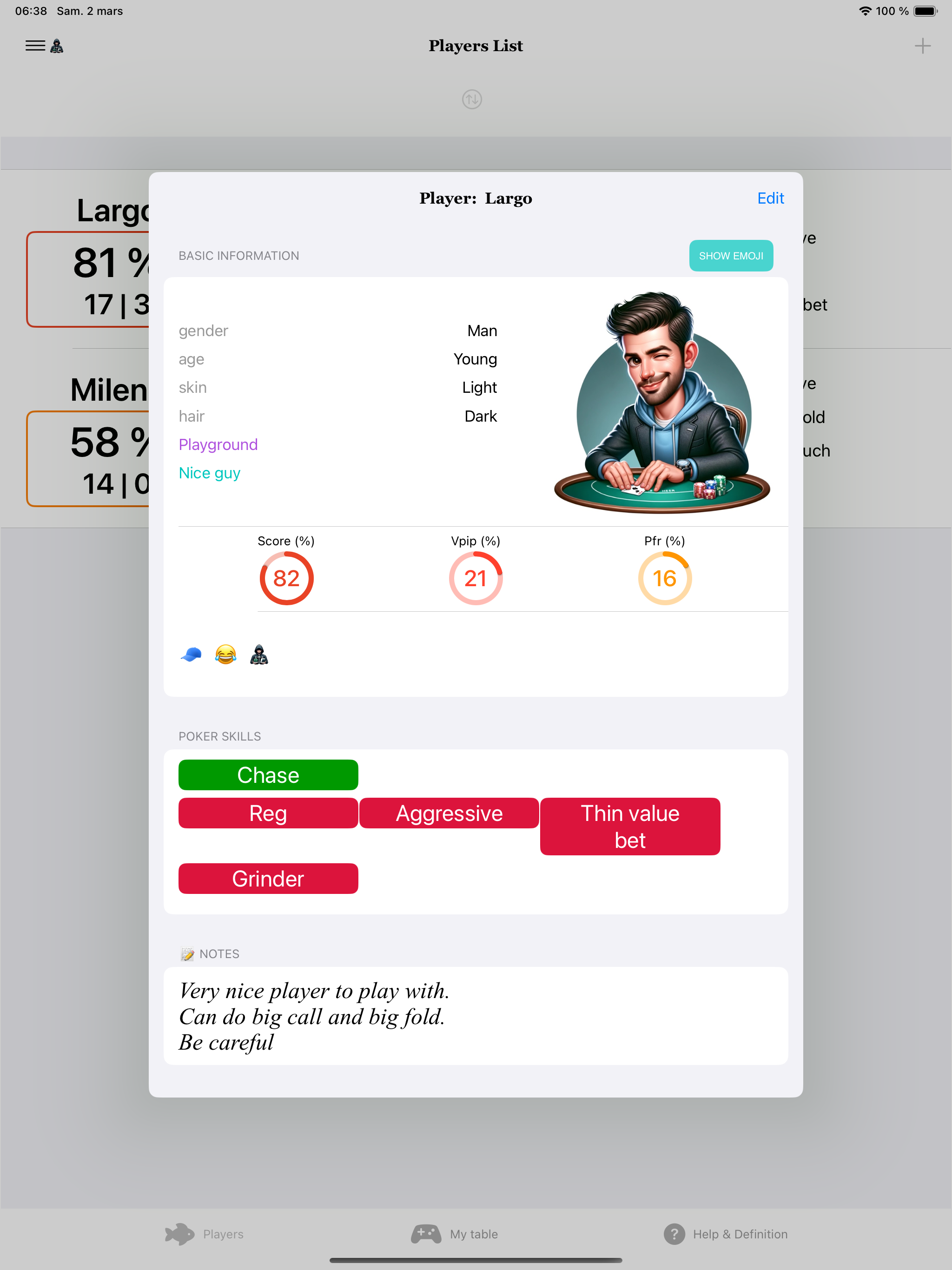 Poker Balance