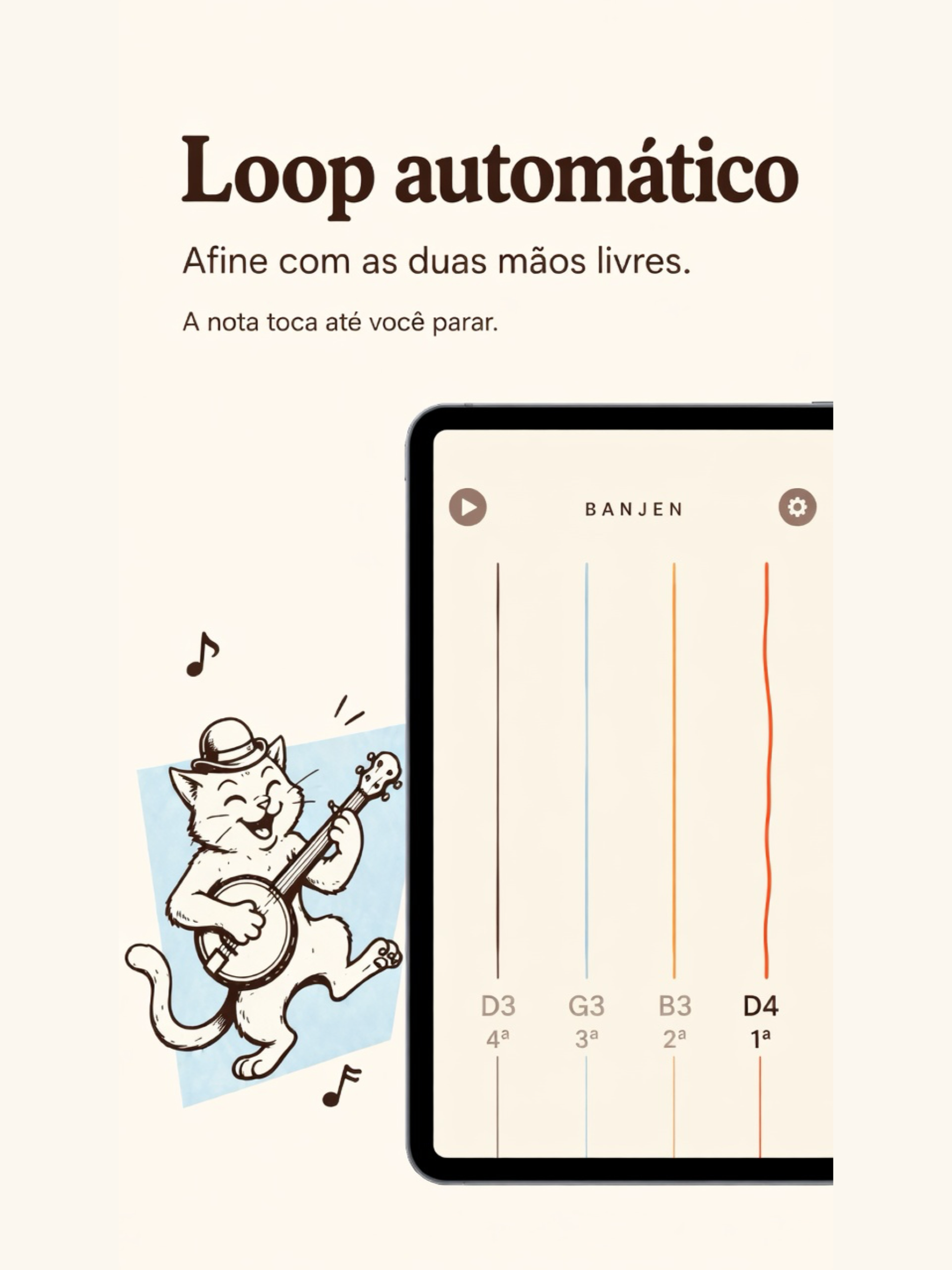 Afinador de Cavaquinho e Banjo screenshot 8