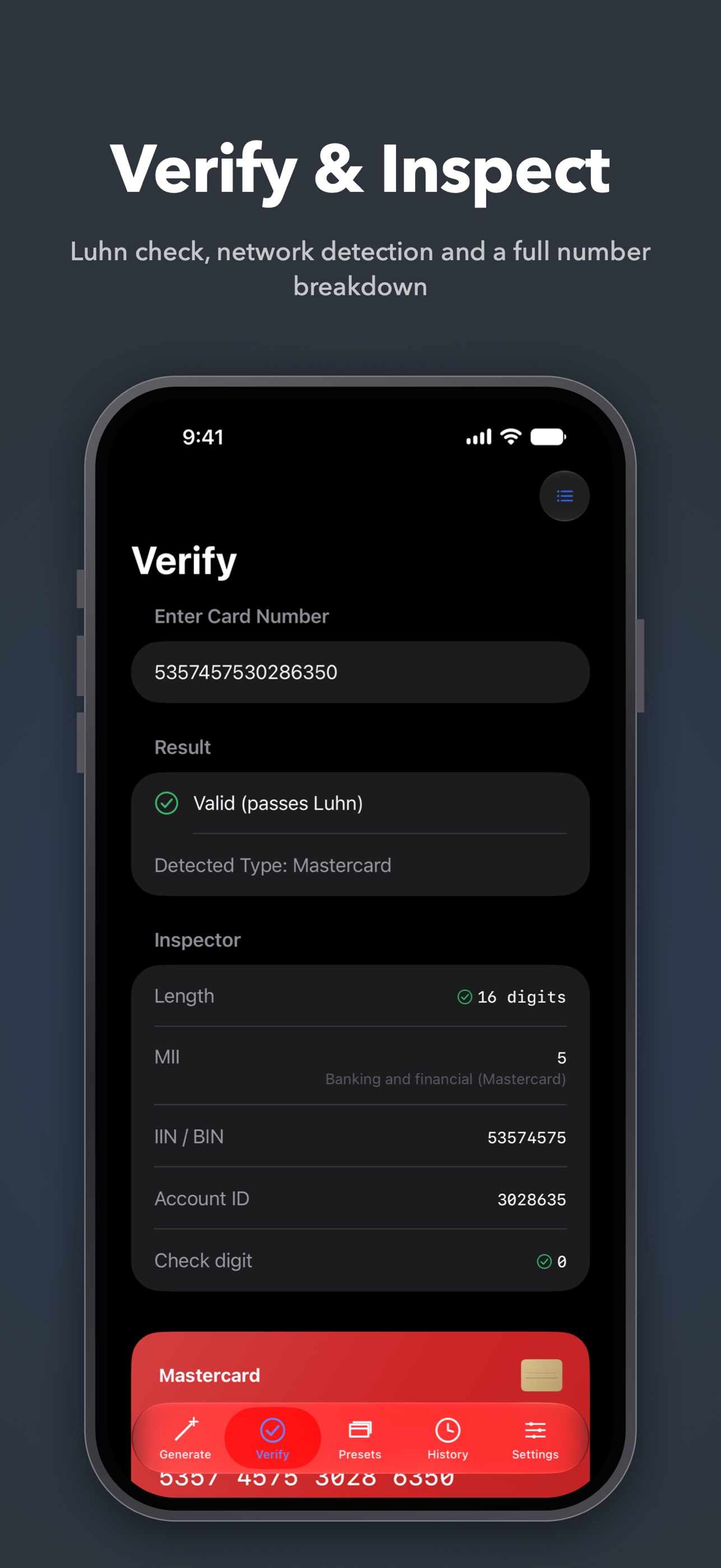 Screenshot 3 of Card Number Maker