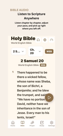 Verse Daily: Bible & Prayer screenshot