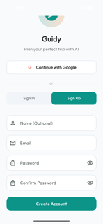 Guidy AI Travel Planner screenshot 3