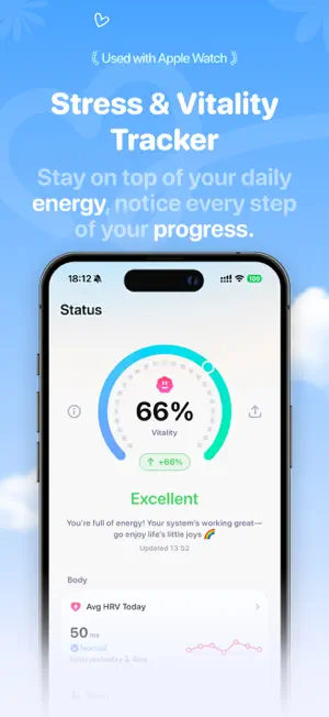 FloFlo: HRV & Habit Tracker screenshot 1