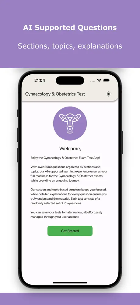 Gynaecology & Obstetrics Exam Screenshot 2