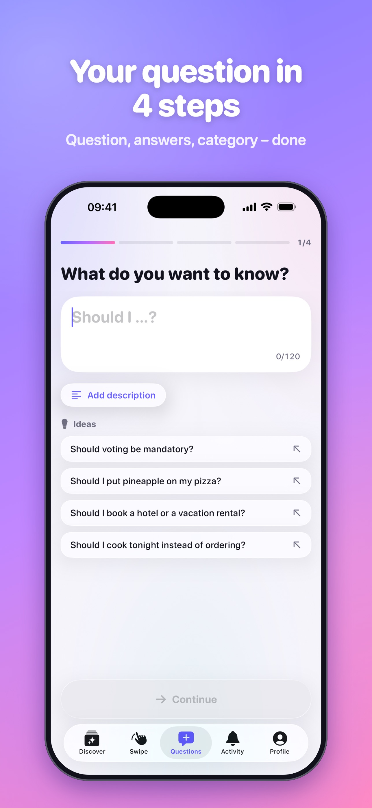 Screenshot 5 of PollyPoll: Ask the Crowd