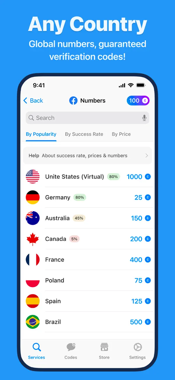 #3. SMS Verification Code · vCode (iOS) Bởi: Nili Spiro