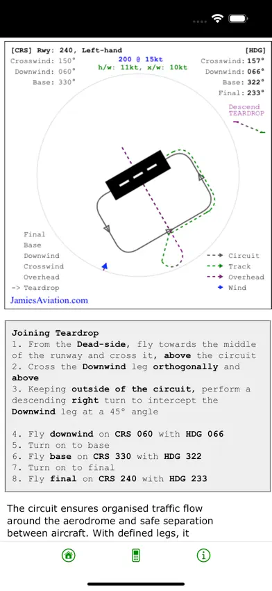 Landing Pattern Computer screenshot 2