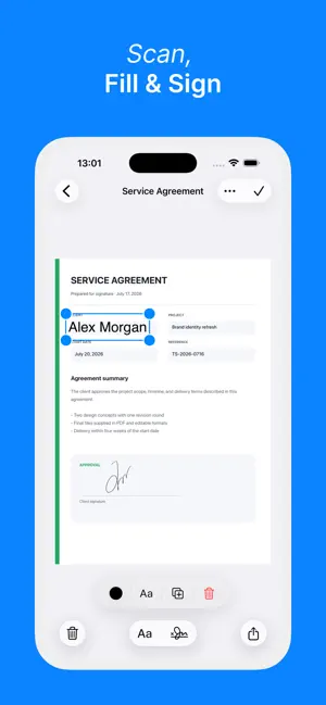 Document Signer App - TinySign screenshot 2