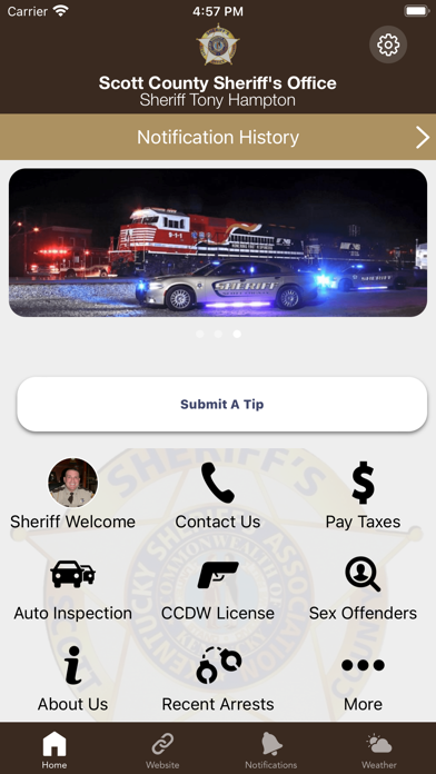 Scott County Sheriff (KY) Screenshot