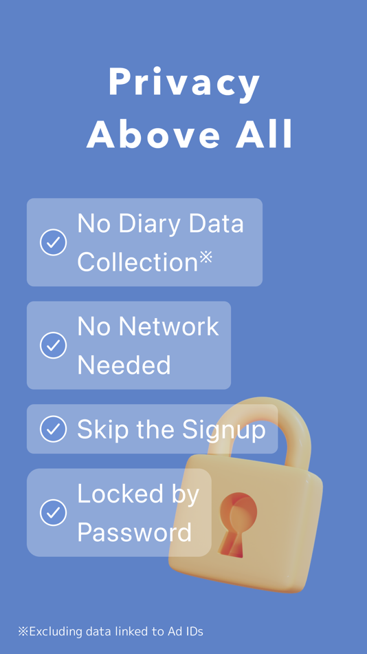 #4. DrawerJournal - Private Diary (iOS) 来自: Yoshihiko Uchida