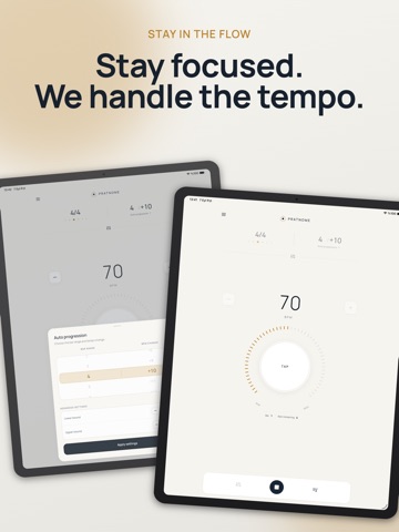 pratnome: Metronome Trainer iPad screenshot