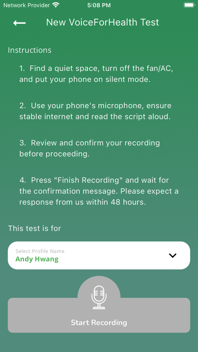Screenshot #3 pour Voice For Health