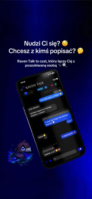 Raven talk iPhone screenshot 1