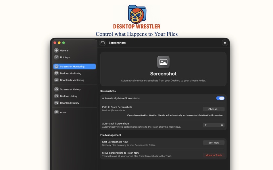 #3. Desktop Wrestler (macOS) 由: Cyrus M Keck