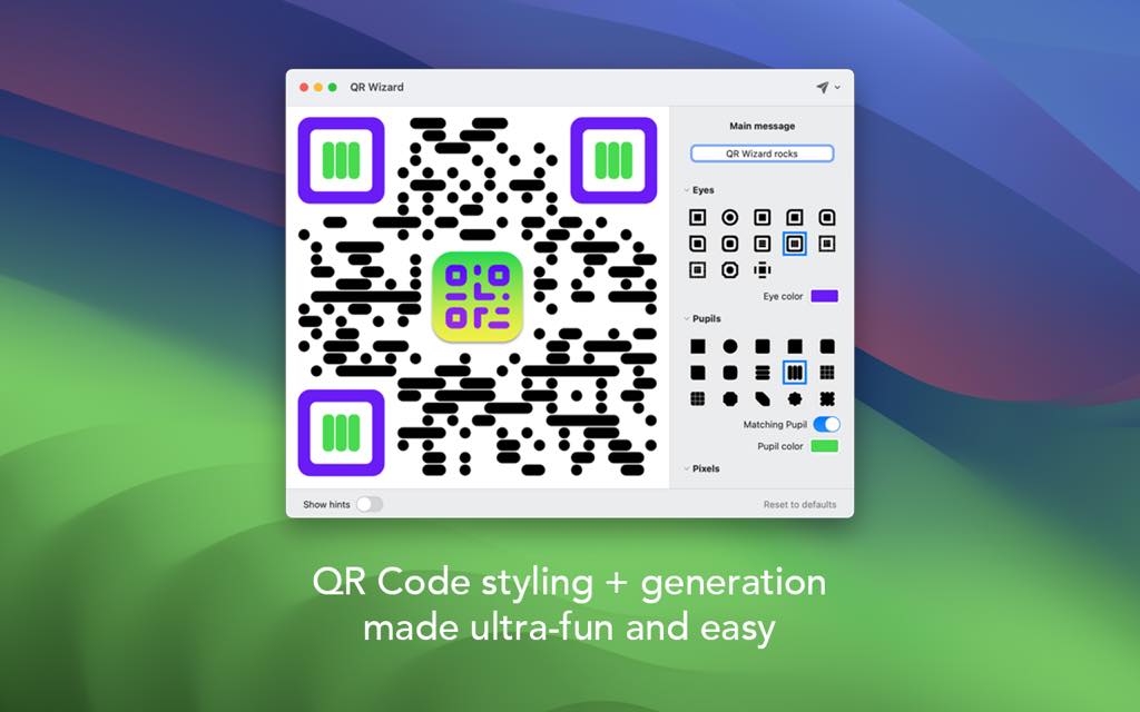 QR Wizard For mac 