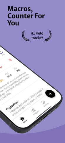 Keto Meal Tracker - Ketone AI screenshot