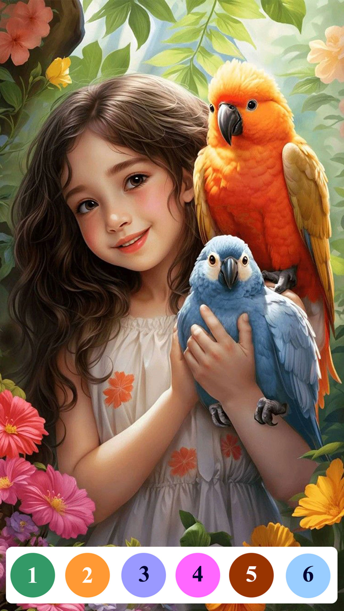 Senior Color - Paint By Number