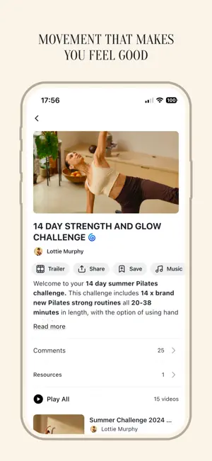 Lottie Murphy Pilates screenshot 3