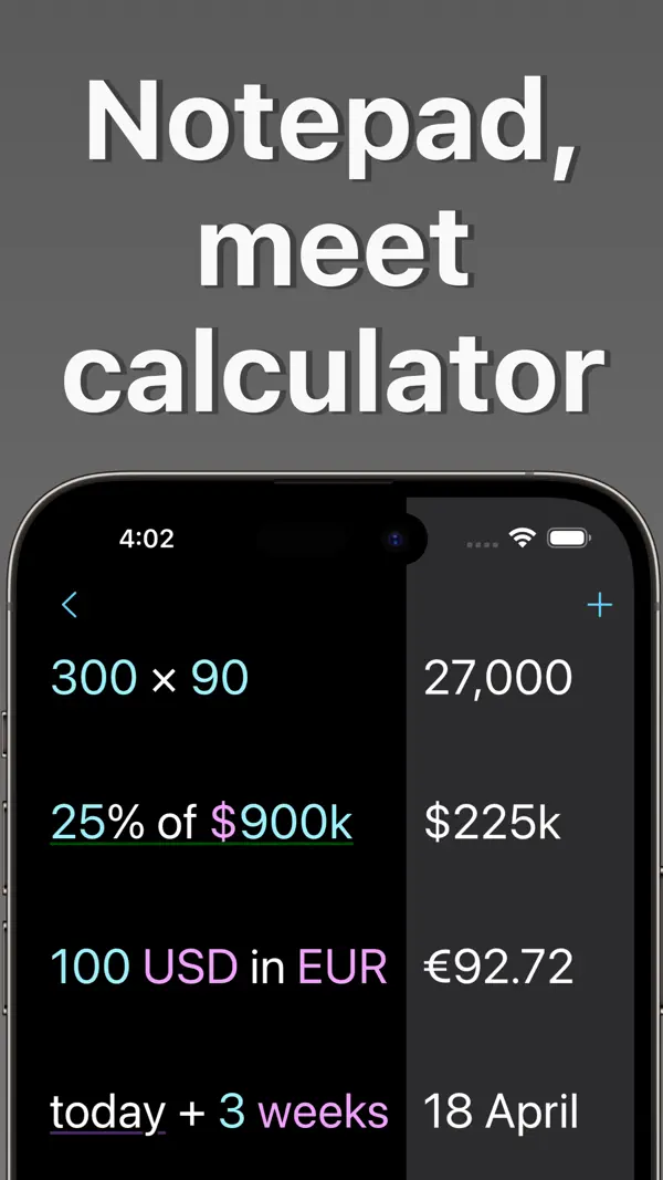 Soulver 3 Screenshot 1