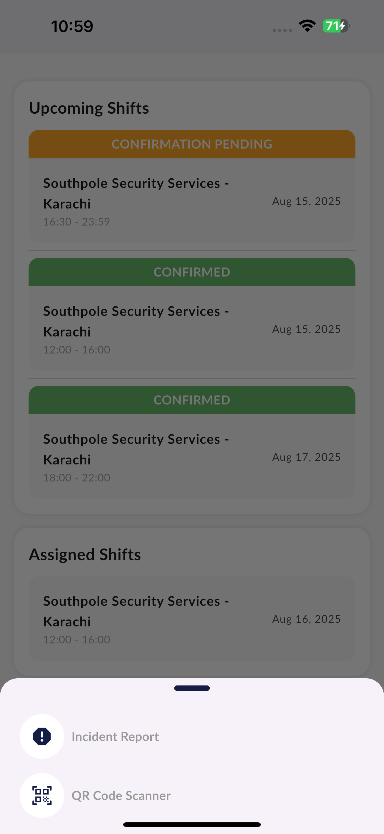 RosterM8 screenshot 5