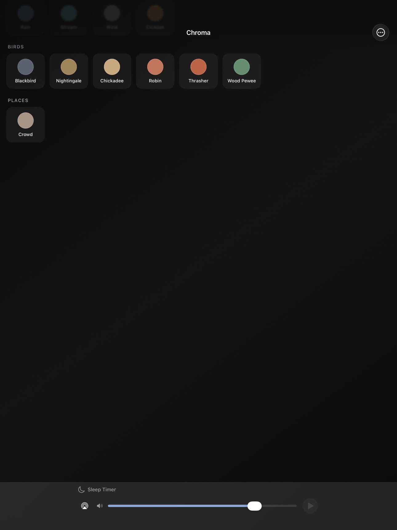 Screenshot 9 of Chroma: Noise & Sleep Sounds