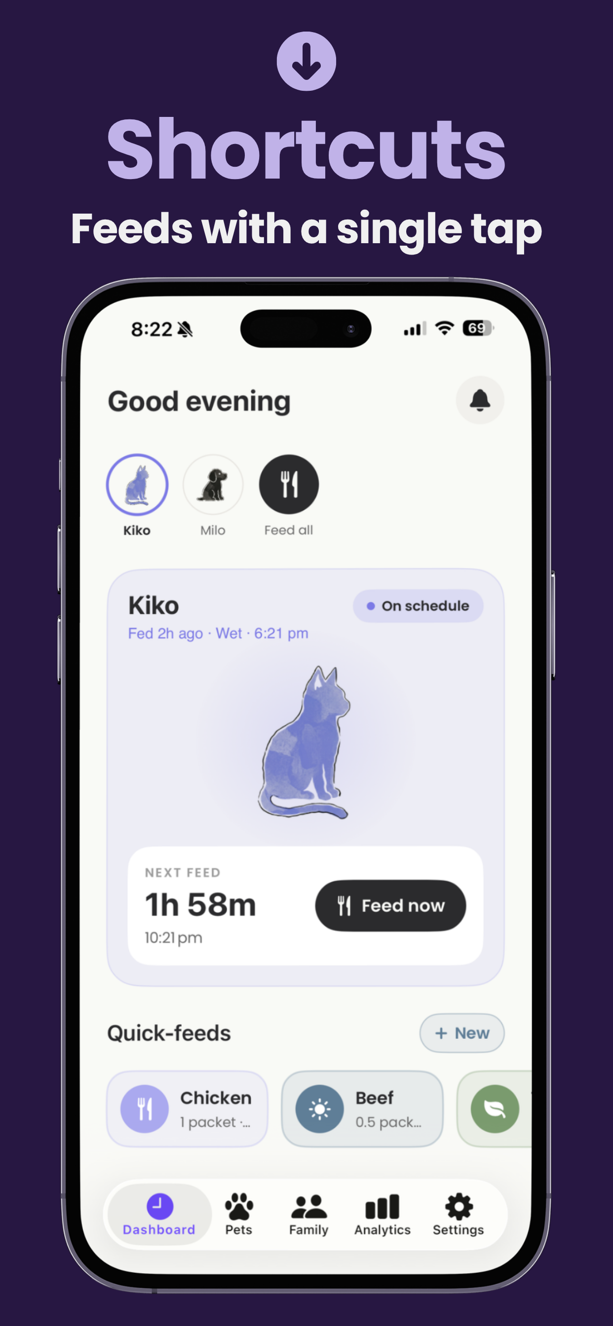 Pawfolio: Pet Feeding Tracker screenshot 3