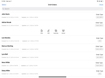 BioStep iPad screenshot