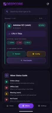 DeepCore Hosting screenshot 3