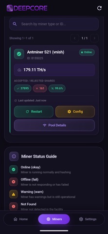 DeepCore Hosting Screenshot 3 of 5