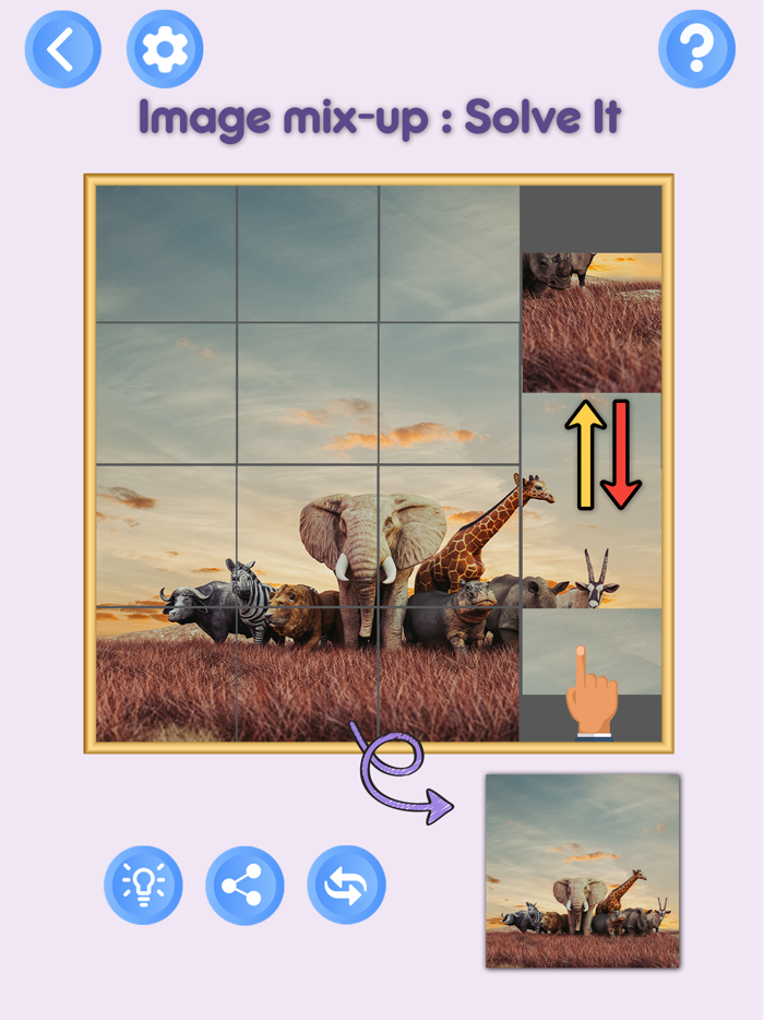 Pic Puzz-Image Sliding Puzzle