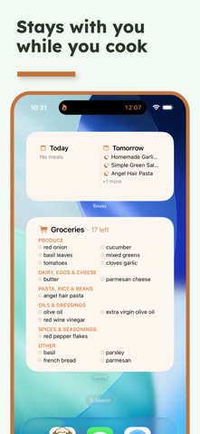 Sousy iPhone screenshot