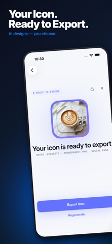 IconBundler: AI Icon Maker Screenshot 4 of 4