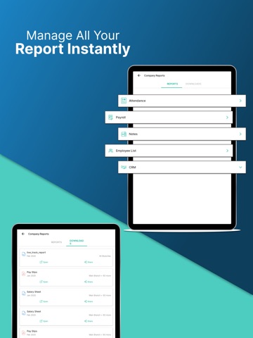 SalaryBox- Attendance, Payroll iPad screenshot
