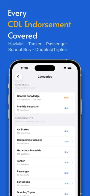 CDL Hazmat Practice Test Prep screenshot 3
