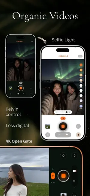 Organic Camera: Selfie Light screenshot 3