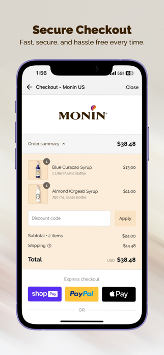 SHOP MONIN Screenshot 5 of 5